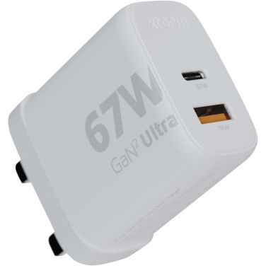 Logotrade firmakingitused pilt: Xtorm XEC067G GaN² Ultra 67W seinalaadija - Ühendkuningriigi pistik