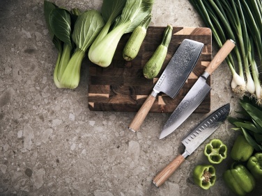 Logo trade firmakingituse pilt: VINGA Hattasan Damaskuse koka väljaande nuga