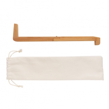 Logo trade meened foto: Bambusest kaasaskantav sülearvuti alus