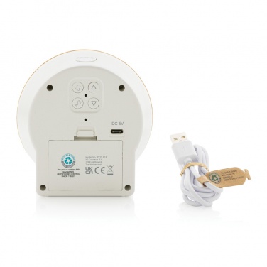 Logo trade firmakingid foto: Utah RCS rplastist ja bambusest LCD lauakell