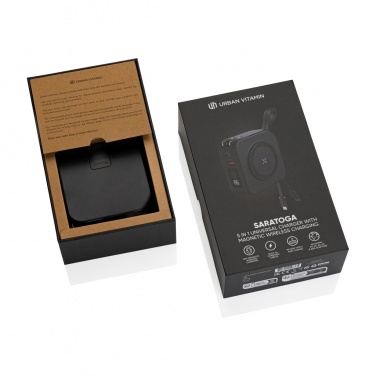 Logotrade firmakingituse foto: Urban Vitamin Saratoga 5 in 1 universaalne laadija