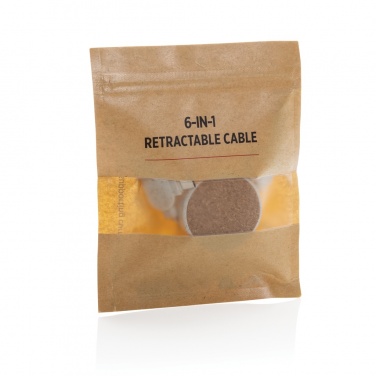 Logotrade ärikingitused pilt: Korgi ja nisu 6-ühes sissetõmmatav kaabel