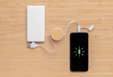 Logo trade ärikingitused foto: RCS taaskasutatud plastist Ontario 6-in-1 sissetõmmatav kaabel