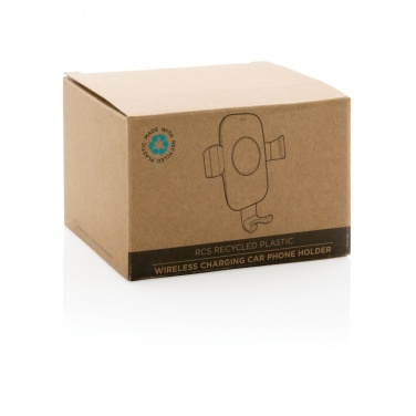 Logotrade ärikingi foto: RCS taaskasutatud plastist 10W juhtmevaba laadimisega autohoidik