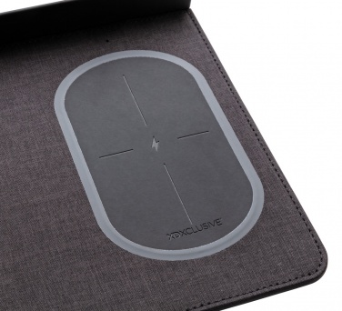 Logo trade ärikingituse pilt: Air hiirematt 5W juhtmevaba laadimise ja USB-ga