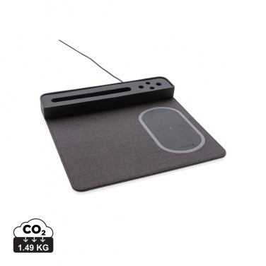 Logotrade reklaamkingid pilt: Air hiirematt 5W juhtmevaba laadimise ja USB-ga