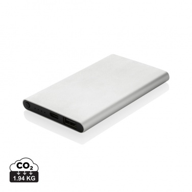 Logotrade reklaamkingid pilt: RCS-i taaskasutatud plastist/alumiiniumist 4000 mah C-tüüpi akupank