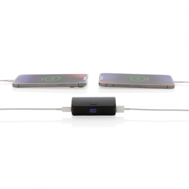 Logotrade reklaamkingitused pilt: FlashCharge RCS rplastic 5000 mah kiirlaadimise akupank