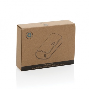 Logotrade reklaamkingid pilt: FlashCharge RCS rplastic 5000 mah kiirlaadimise akupank