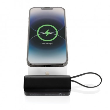 Logotrade reklaamkingi foto: Powerlink RCS rplastic 3000 mAh powerbank iOS-i pistik