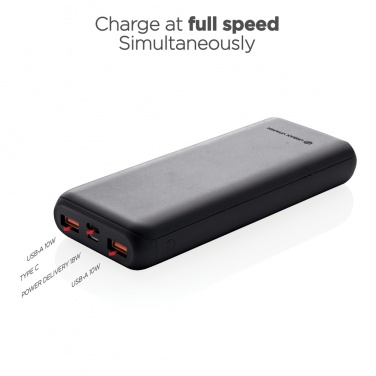 Logotrade reklaamkingituse foto: Urban Vitamin Pasadena 20 000 mAh 18W PD toitepank