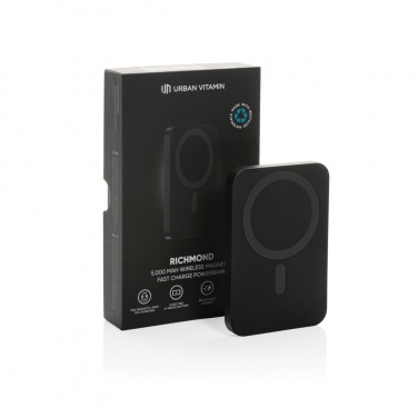 Logotrade reklaamkingituse foto: Urban Vitamin Richmond RCS plastikust/alumiinium 5000mah akupank