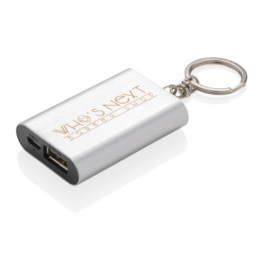 Logo trade reklaamtoote pilt: Akupank 1000 mAh võtmehoidja