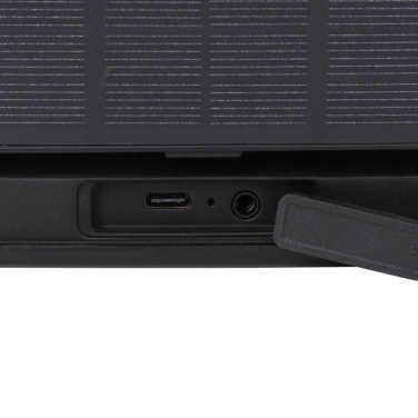 Logo trade reklaamkingi pilt: Skywave RCS taaskasutatud plastikust päikesekõlar 12W