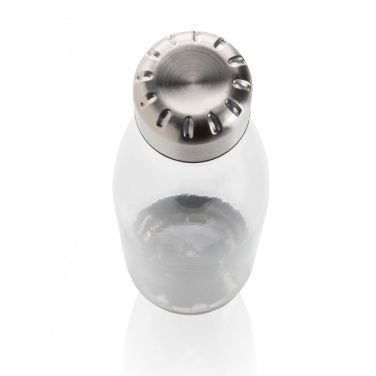 Logotrade firmakingid pilt: Lekkekindel veepudel roostevabast terasest kaanega