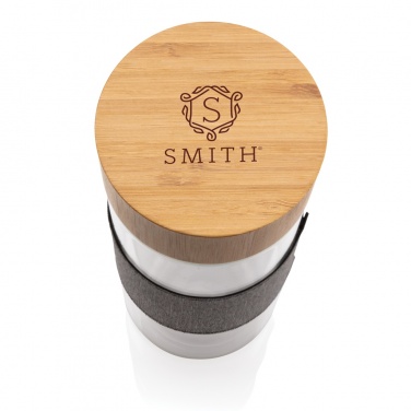 Logotrade reklaamkingi foto: Impact topeltseinaga borosilikaatklaasist pudel