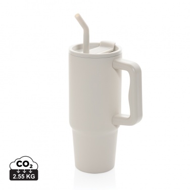 Logo trade reklaamtoote pilt: Embrace deluxe roostevabast terasest termoskruus, 900 ml