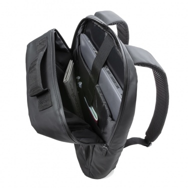 Logotrade ärikingitused pilt: Moodne must 15,6-tolline sülearvuti seljakott PVC-vaba