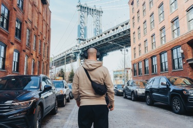 Logotrade meene foto: Crescent AWARE™ RPET poolkuu kott