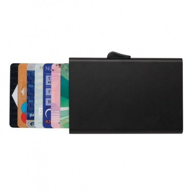 Logotrade meened pilt: C-Secure alumiiniumist RFID-kaardihoidja, kaarditasku