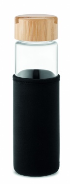 Logotrade ärikingitused pilt: Klaaspudeli bambusest kaas 600ml