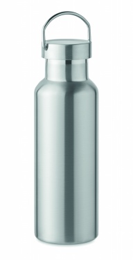 Logotrade ärikingid pilt: Topeltseintega termospudel, 500 ml