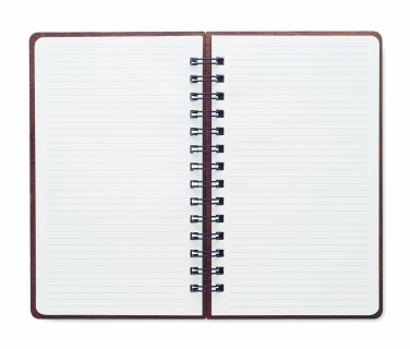 Logotrade reklaamtoote foto: A5 kasepuidust märkmik GROWBOOK™