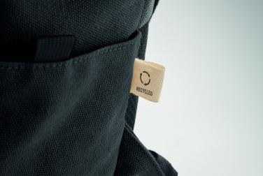 Logotrade firmakingid pilt: 15-tollise sülearvuti seljakott, valmistatud taaskasutatud eelkasutatud puuvillast, kohandatava trükilahendusega