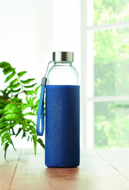 Logotrade ärikingid pilt: Klaaspudel kotis 500 ml