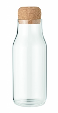 Logotrade firmakingituse foto: Klaaspudeli korgist kaas 600 ml