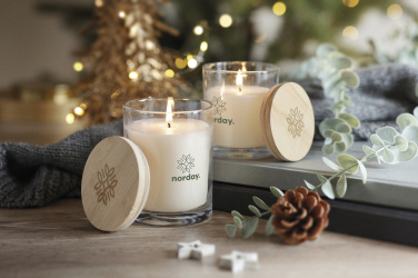 Logo trade firmakingi pilt: Vanilli lõhnaga küünal