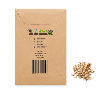 Logotrade meened pilt: Lilled segavad ümbrikus seemneid