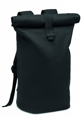 Logotrade meene foto: Rolltop pestud lõuendist seljakott