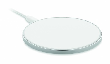 Logo trade reklaamtoote pilt: Klaasist juhtmevaba 10W laadija