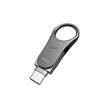 Logo trade reklaamtoote pilt: Pendrive Silicon Power for Type-C Mobile C80 3.2 OTG