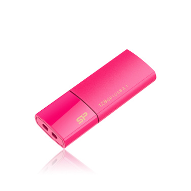 Logotrade ärikingi foto: Pendrive Silicon Power 3.0 Blaze B05, roosa