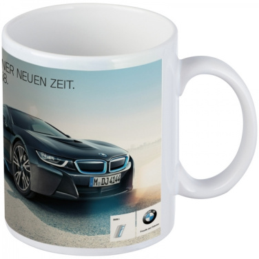 Logotrade ärikingi foto: Klassikaline kohvikruus allover print VIESTE 300 ml