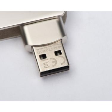 Logo trade firmakingituse pilt: USB-mälupulk 16GB TWISTER