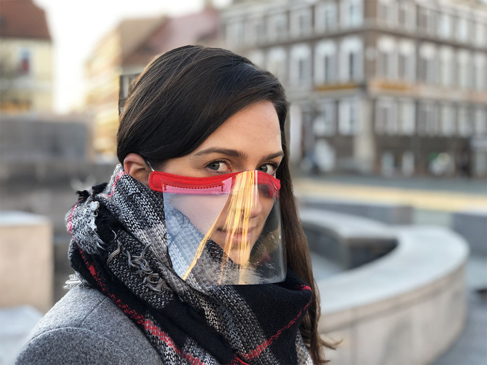 Logo trade meened foto: KALIPSO näokaitse - läbipaistev mask suu ja nina jaoks 1447162