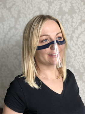 Logotrade reklaamkingi foto: KALIPSO näokaitse - läbipaistev mask suu ja nina jaoks 1447162