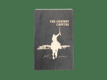 Logo trade reklaamkingi pilt: Puidust magnet 2034121