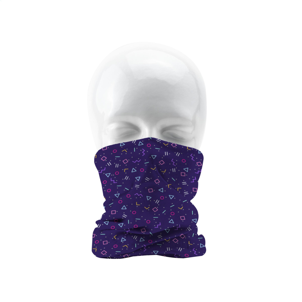 Logotrade ärikingituse foto: RPET multifunktsionaalne kaelasall