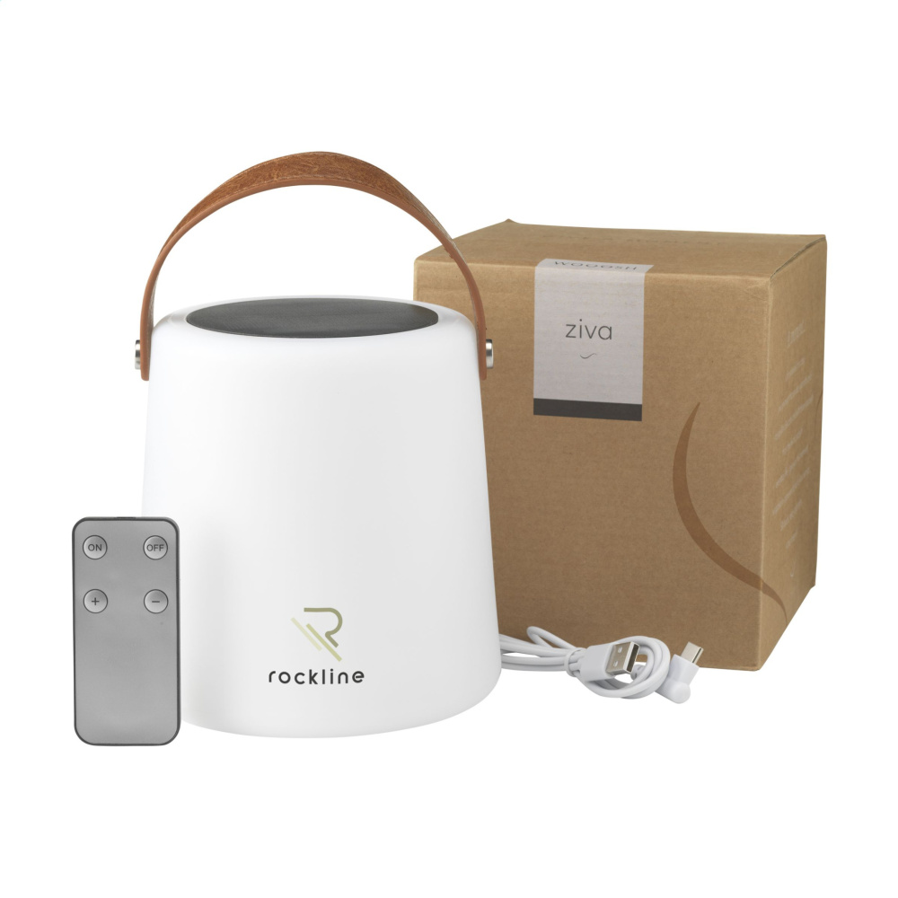 Logo trade ärikingituse pilt: Wooosh Ziva päikesepatareiga õuelamp