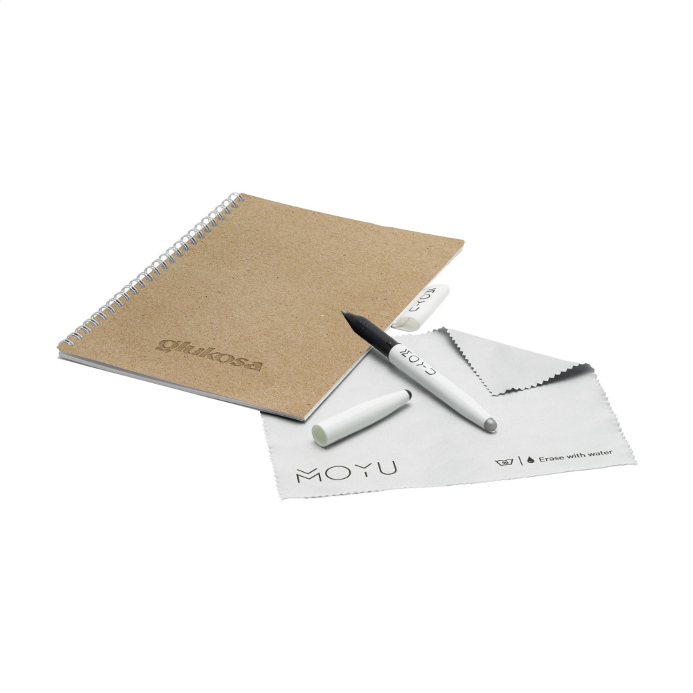 Logotrade firmakingid pilt: MOYU kustutatav kivipaberist märkmik CraftCover 18 lk