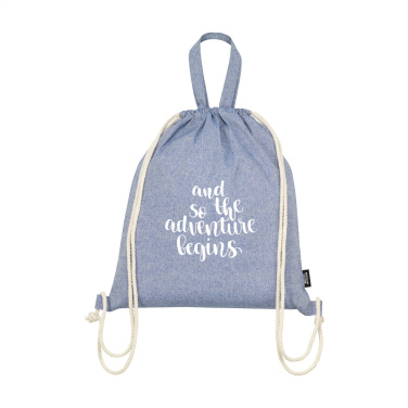 Logo trade firmakingituse pilt: GRS Recycled Cotton PromoBag Plus (180 g/m²) seljakott