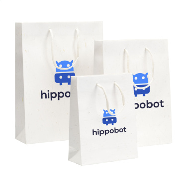 Logo trade reklaamkingi pilt: Õlgkiududega taaskasutatud Leaf It Bag (180 g/m²) S