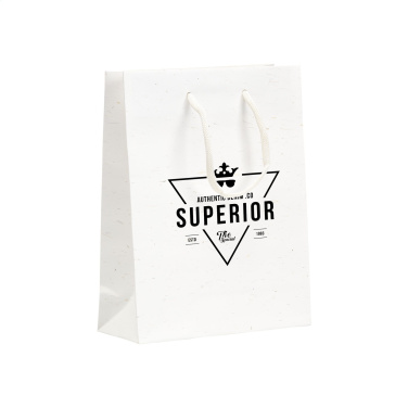 Logotrade reklaamkingituse foto: Õlgkiududega taaskasutatud Leaf It Bag (180 g/m²) S
