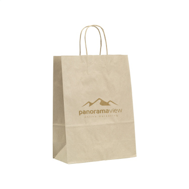 Logotrade reklaamkingi foto: Leaf It Bag Lai taaskasutatud rohupaber (90 g/m²) M