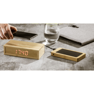 Logo trade firmakingi pilt: Solar Powerbank 8000+ juhtmevaba laadija