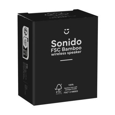 Logotrade firmakingid pilt: Sonido 5W bambusest juhtmevaba kõlar